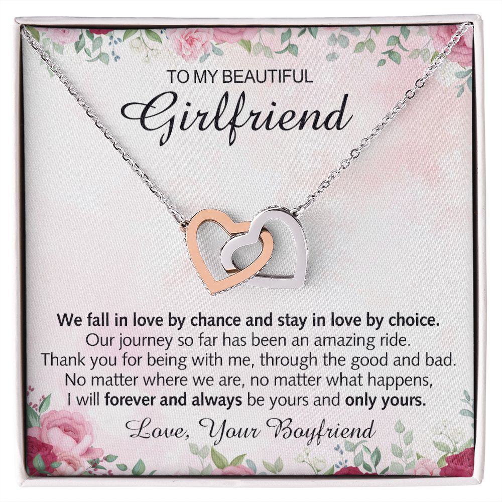 To My Girlfriend Necklace from Boyfriend To My Future Wife Necklace Jewelry For Girlfriend Gift For Girlfriend Gift for Her Romantic Birthday Valentines Day Gift For Girlfriend Gifts Necklaces