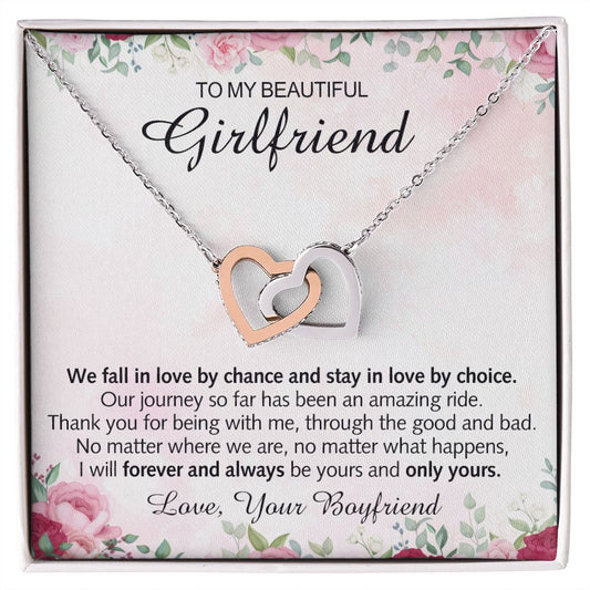 To My Girlfriend Necklace from Boyfriend To My Future Wife Necklace Jewelry For Girlfriend Gift For Girlfriend Gift for Her Romantic Birthday Valentines Day Gift For Girlfriend Gifts Necklaces