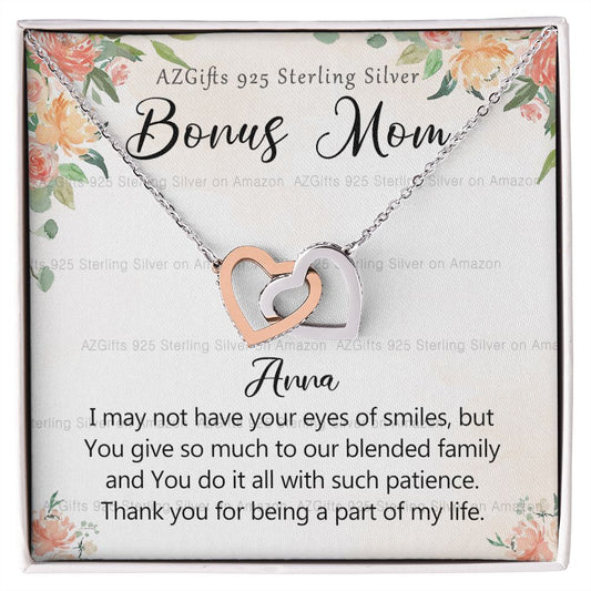 Personalized Necklace Gift for Mom Gift for Mother Necklace Gift for Daughter Jewelry for Stepmom Gift for Stepmother Gift for Mother in Law Birthday Gift Idea for Women