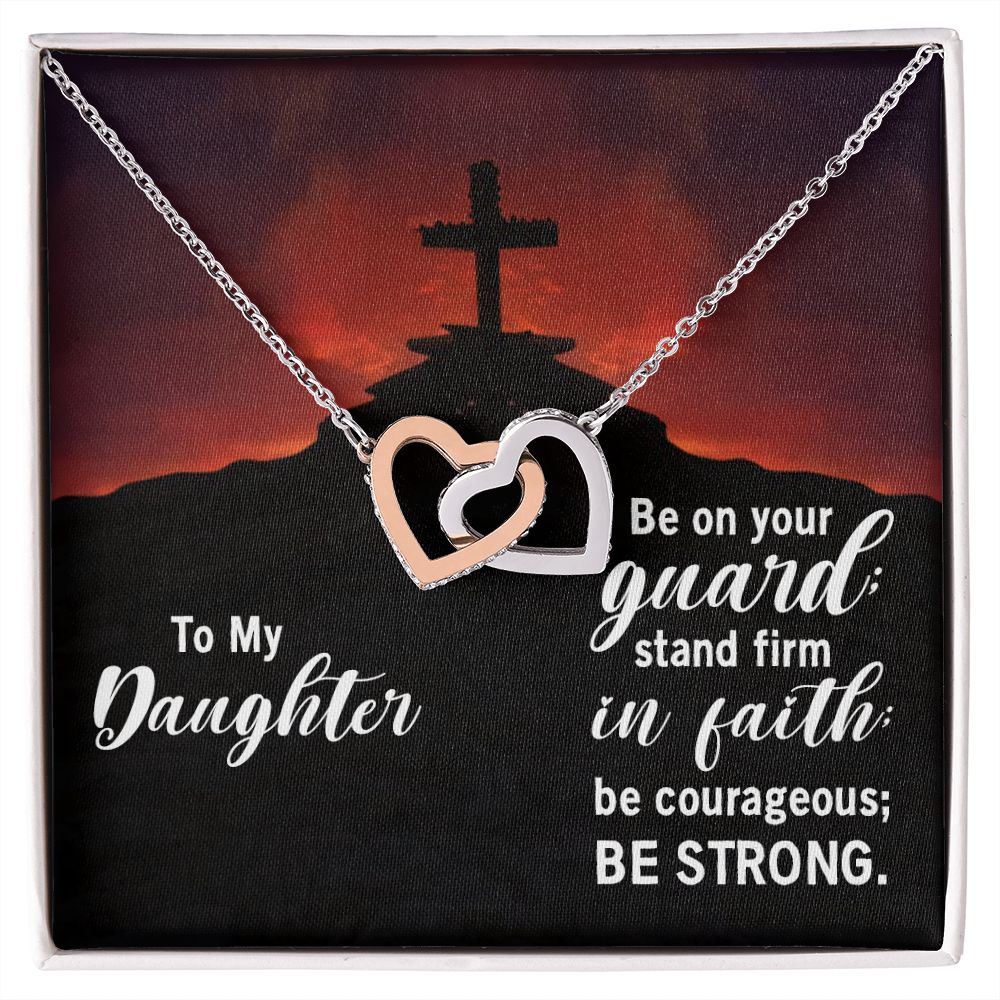 To My Daughter Necklace Gift from Mom, Mother and Daughter Jewelry Necklace for Girls, Mother Daughter Gift Ideas, Jewelry Pendant Necklace