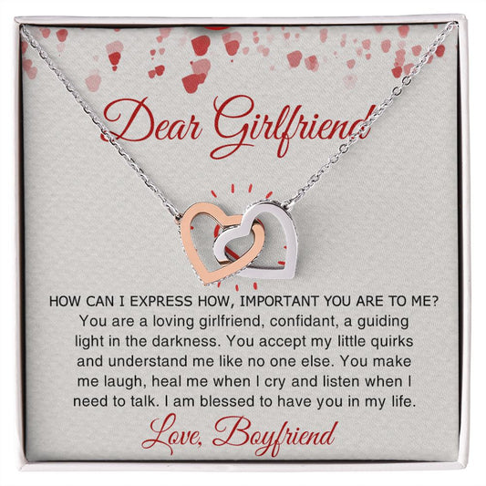 To My Girlfriend Necklace from Boyfriend To My Future Wife Necklace Jewelry For Girlfriend Gift For Girlfriend Gift for Her Romantic Birthday Valentines Day Gift For Girlfriend Gifts Necklaces