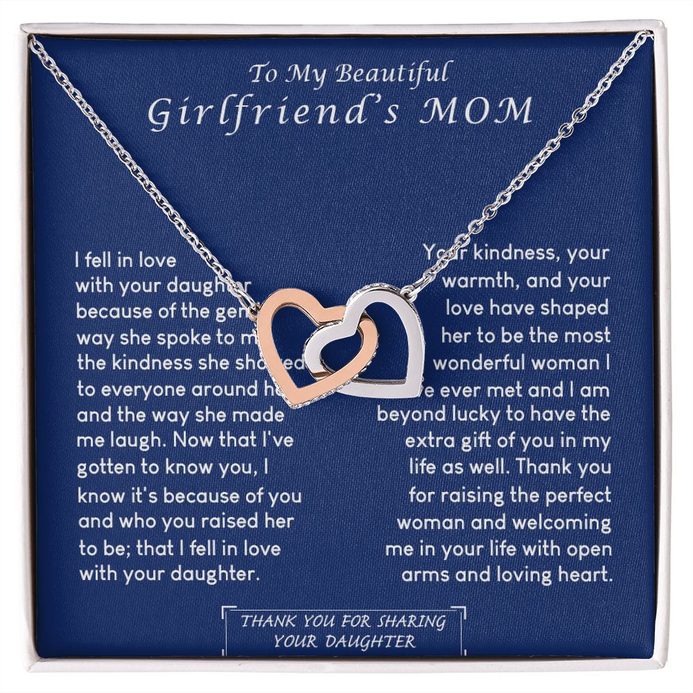 To My Boyfriend Mom Gift Necklace for Boyfriends Mom Gift Mother in Law Jewelry Gift Birthday Gift For Boyfriend's Mom Gift for Boyfriends Mom Gift for Boyfriend's Mom