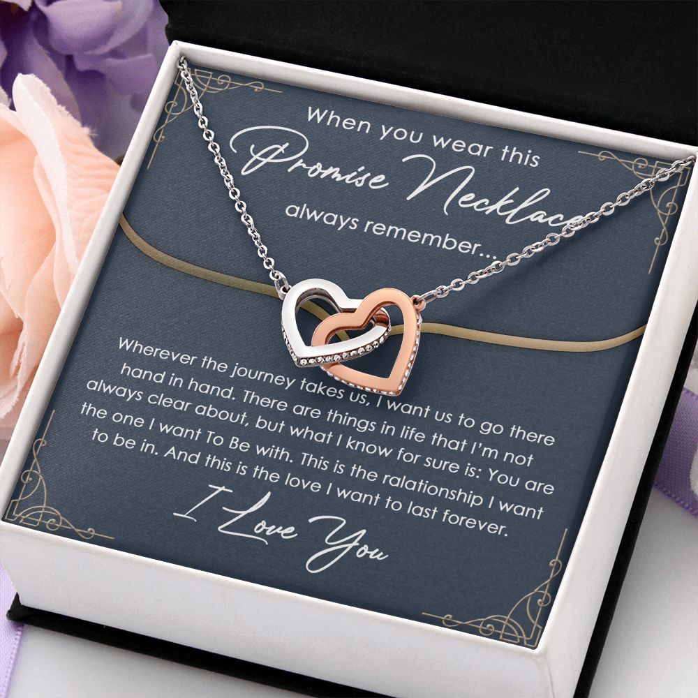 To My Girlfriend Necklace from Boyfriend To My Future Wife Necklace Jewelry For Girlfriend Gift For Girlfriend Gift for Her Romantic Birthday Valentines Day Gift For Girlfriend Gifts Necklaces