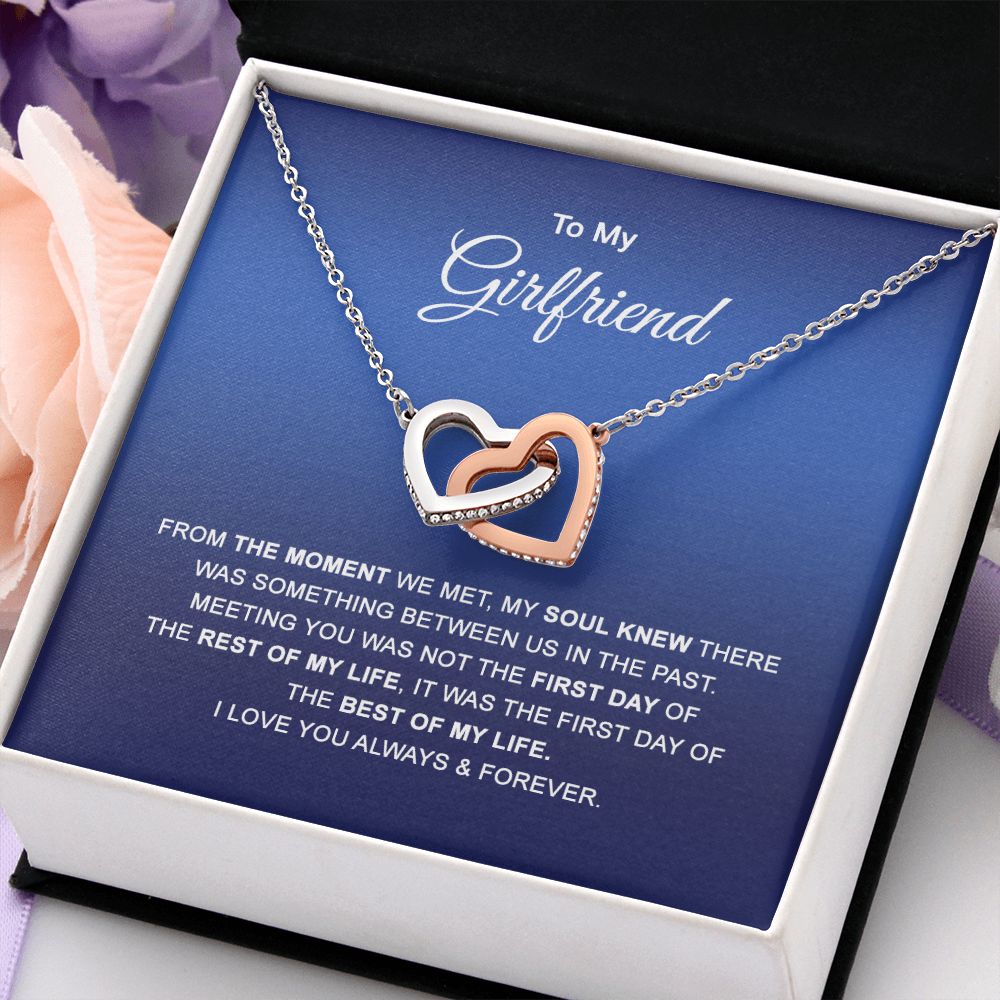 To My Girlfriend Necklace from Boyfriend To My Future Wife Necklace Jewelry For Girlfriend Gift For Girlfriend Gift for Her Romantic Birthday Valentines Day Gift For Girlfriend Gifts Necklaces