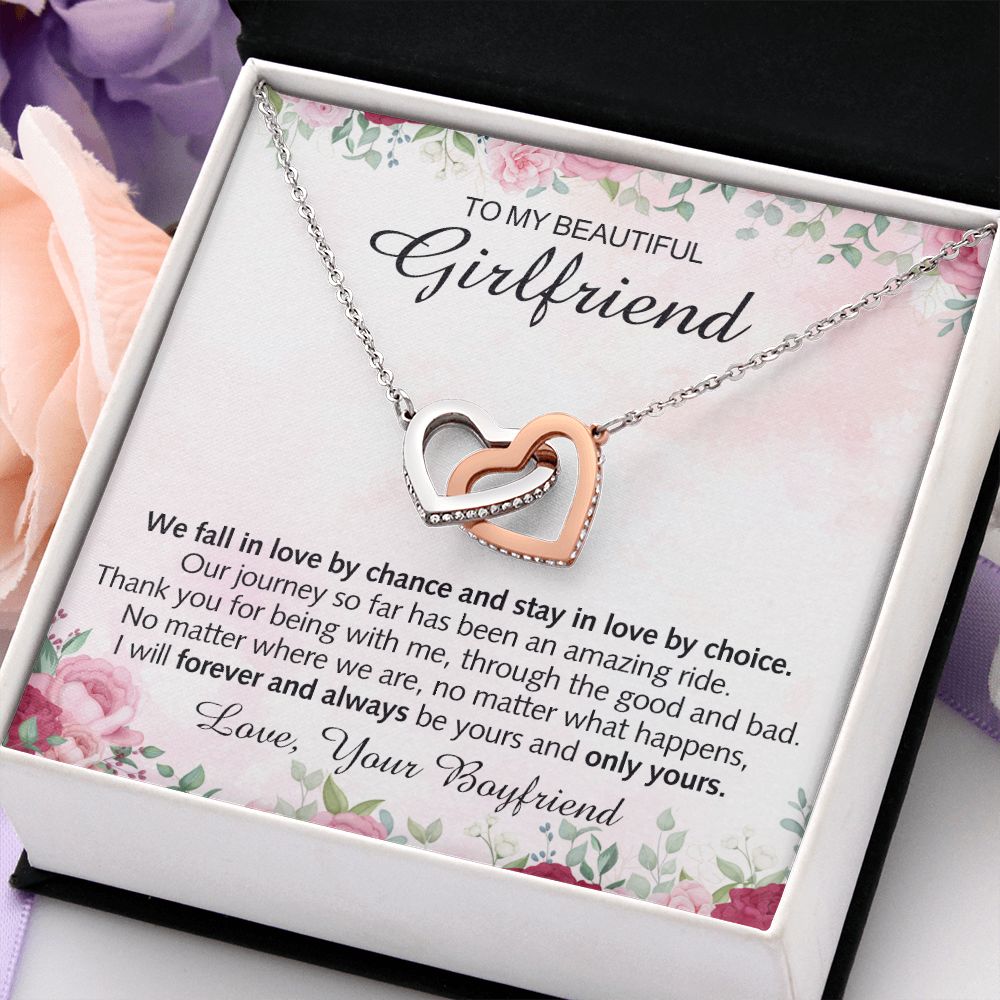 To My Girlfriend Necklace from Boyfriend To My Future Wife Necklace Jewelry For Girlfriend Gift For Girlfriend Gift for Her Romantic Birthday Valentines Day Gift For Girlfriend Gifts Necklaces