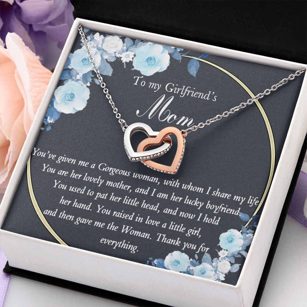 To My Boyfriend Mom Gift Necklace for Boyfriends Mom Gift Mother in Law Jewelry Gift Birthday Gift For Boyfriend's Mom Gift for Boyfriends Mom Gift for Boyfriend's Mom