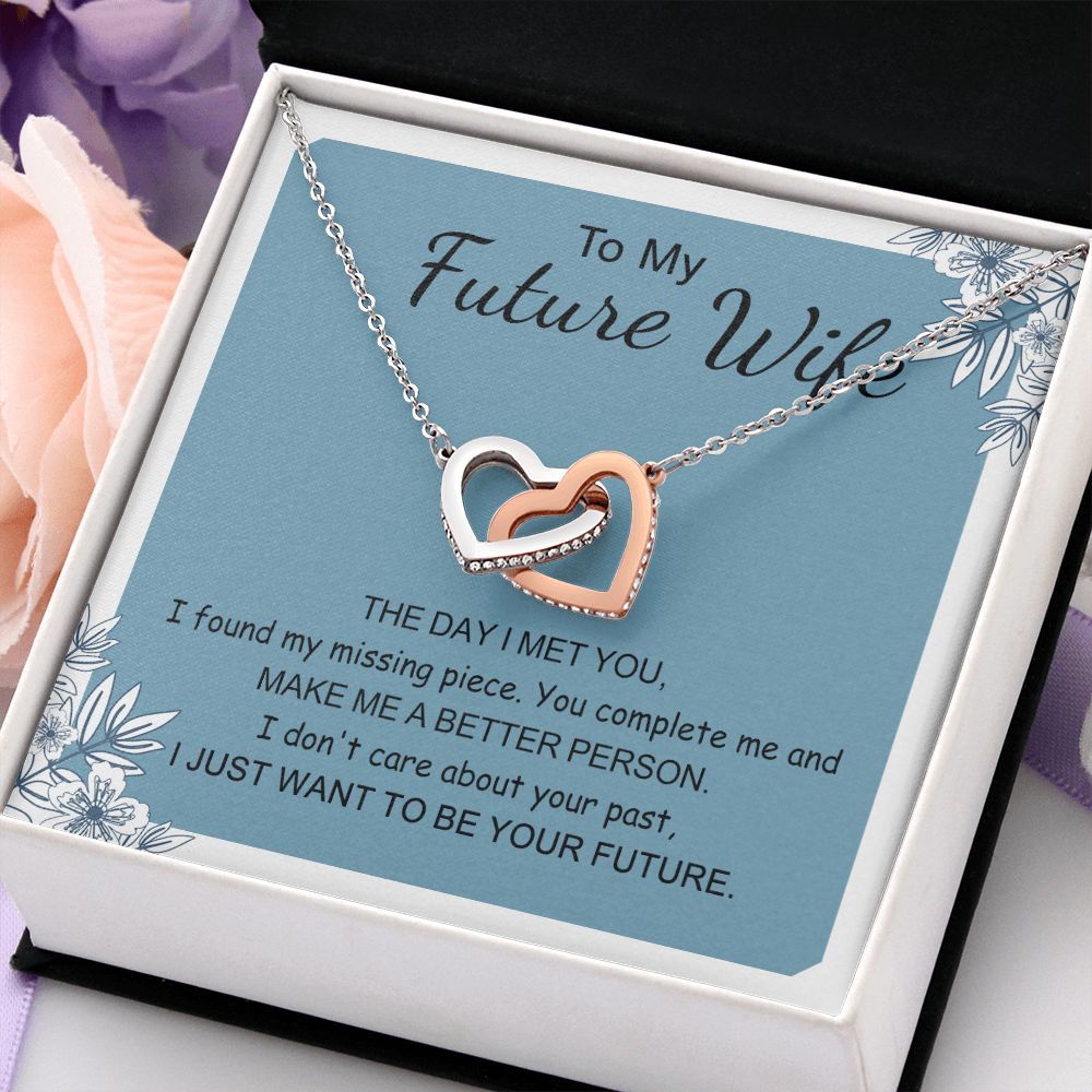 To My Girlfriend Necklace from Boyfriend To My Future Wife Necklace Jewelry For Girlfriend Gift For Girlfriend Gift for Her Romantic Birthday Valentines Day Gift For Girlfriend Gifts Necklaces