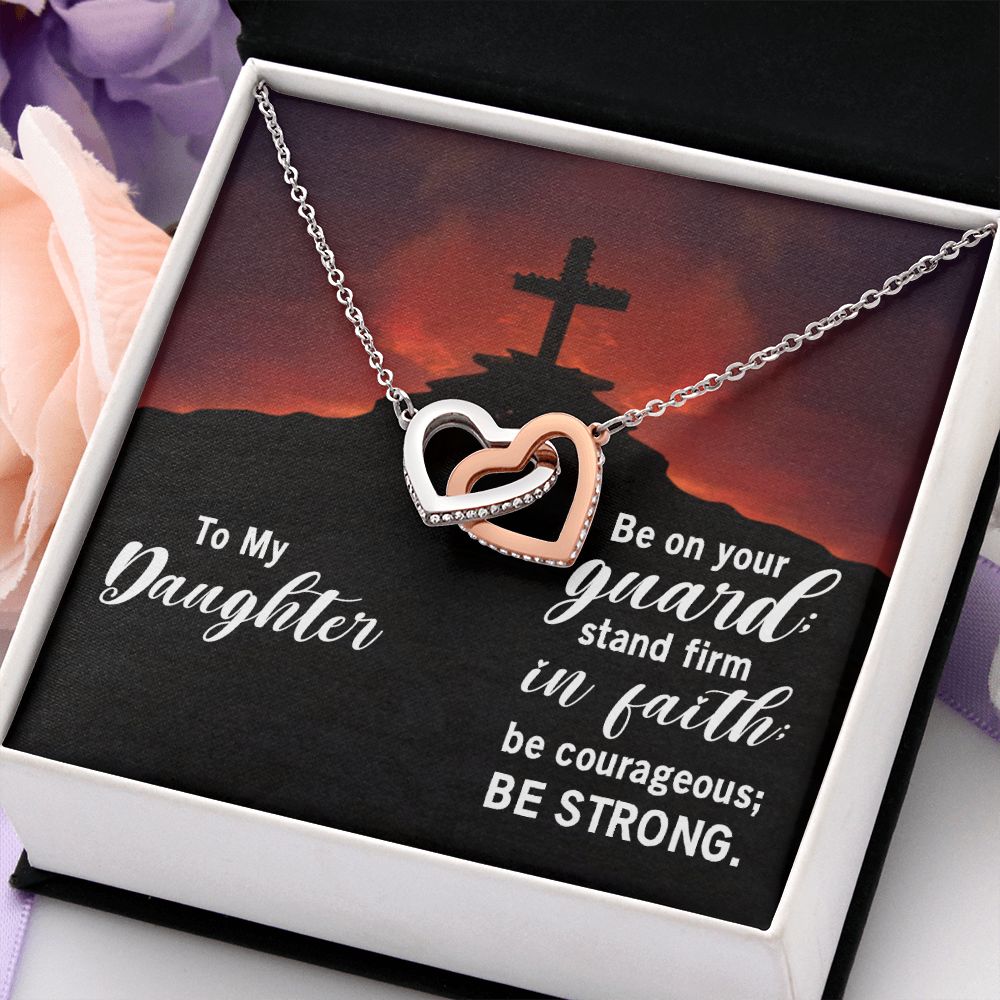 To My Daughter Necklace Gift from Mom, Mother and Daughter Jewelry Necklace for Girls, Mother Daughter Gift Ideas, Jewelry Pendant Necklace