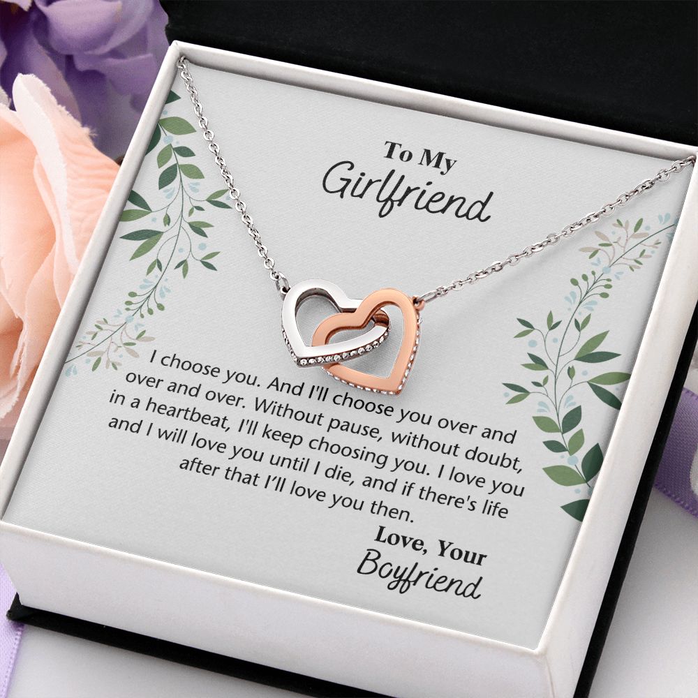 To My Girlfriend Necklace from Boyfriend To My Future Wife Necklace Jewelry For Girlfriend Gift For Girlfriend Gift for Her Romantic Birthday Valentines Day Gift For Girlfriend Gifts Necklaces