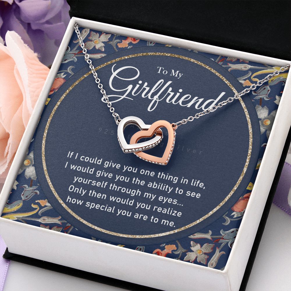 To My Girlfriend Necklace from Boyfriend To My Future Wife Necklace Jewelry For Girlfriend Gift For Girlfriend Gift for Her Romantic Birthday Valentines Day Gift For Girlfriend Gifts Necklaces
