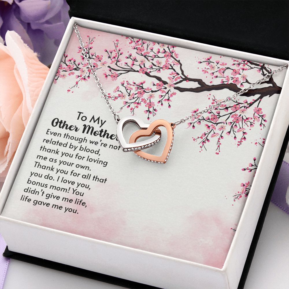 Mother in Law Necklace, Jewelry for Women, Future Mother in Law Gifts from Daughter in Law, Mother of Bride Gifts For Mother in Law, Birthday Gifts For Mother In Law From Daughter In Law15 Interlocking Hearts Necklace