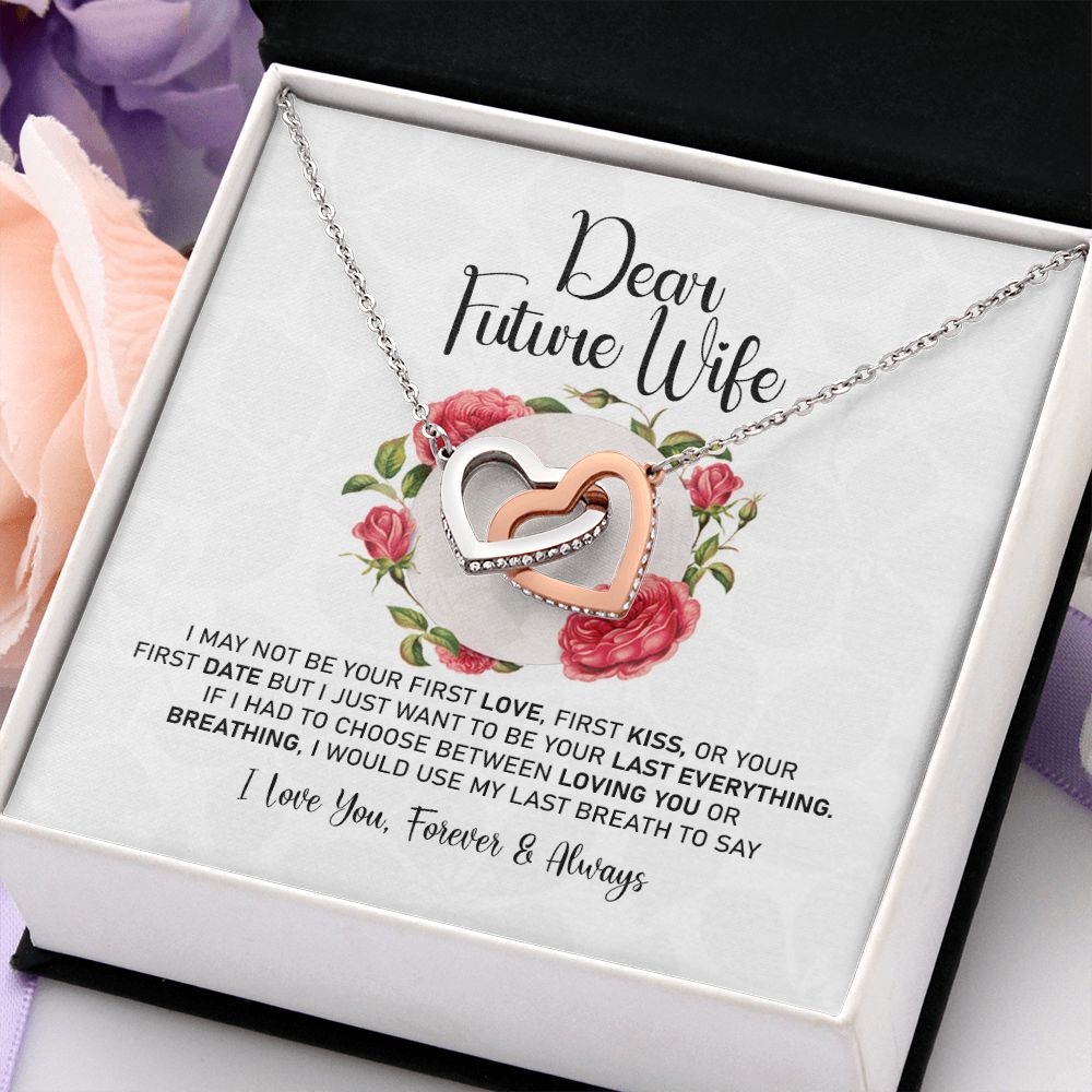 To My Girlfriend Necklace from Boyfriend To My Future Wife Necklace Jewelry For Girlfriend Gift For Girlfriend Gift for Her Romantic Birthday Valentines Day Gift For Girlfriend Gifts Necklaces