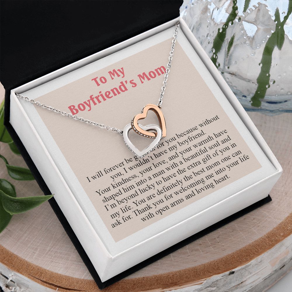 To My Boyfriend Mom Gift Necklace for Boyfriends Mom Gift Mother in Law Jewelry Gift Birthday Gift For Boyfriend's Mom Gift for Boyfriends Mom Gift for Boyfriend's Mom