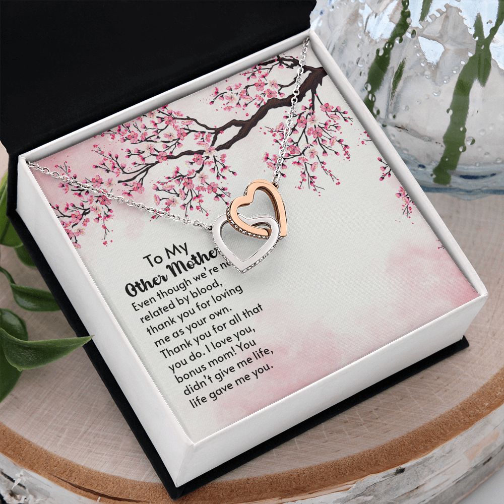 Mother in Law Necklace, Jewelry for Women, Future Mother in Law Gifts from Daughter in Law, Mother of Bride Gifts For Mother in Law, Birthday Gifts For Mother In Law From Daughter In Law15 Interlocking Hearts Necklace