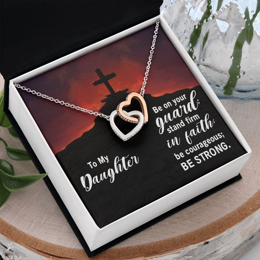 To My Daughter Necklace Gift from Mom, Mother and Daughter Jewelry Necklace for Girls, Mother Daughter Gift Ideas, Jewelry Pendant Necklace