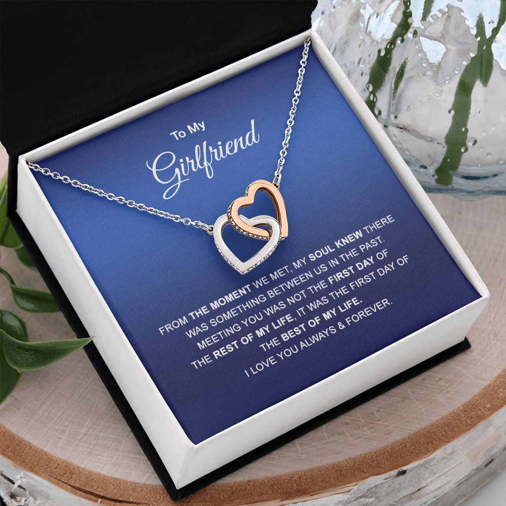 To My Girlfriend Necklace from Boyfriend To My Future Wife Necklace Jewelry For Girlfriend Gift For Girlfriend Gift for Her Romantic Birthday Valentines Day Gift For Girlfriend Gifts Necklaces