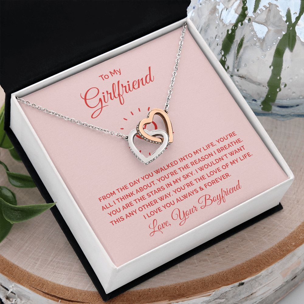 To My Girlfriend Necklace from Boyfriend To My Future Wife Necklace Jewelry For Girlfriend Gift For Girlfriend Gift for Her Romantic Birthday Valentines Day Gift For Girlfriend Gifts Necklaces