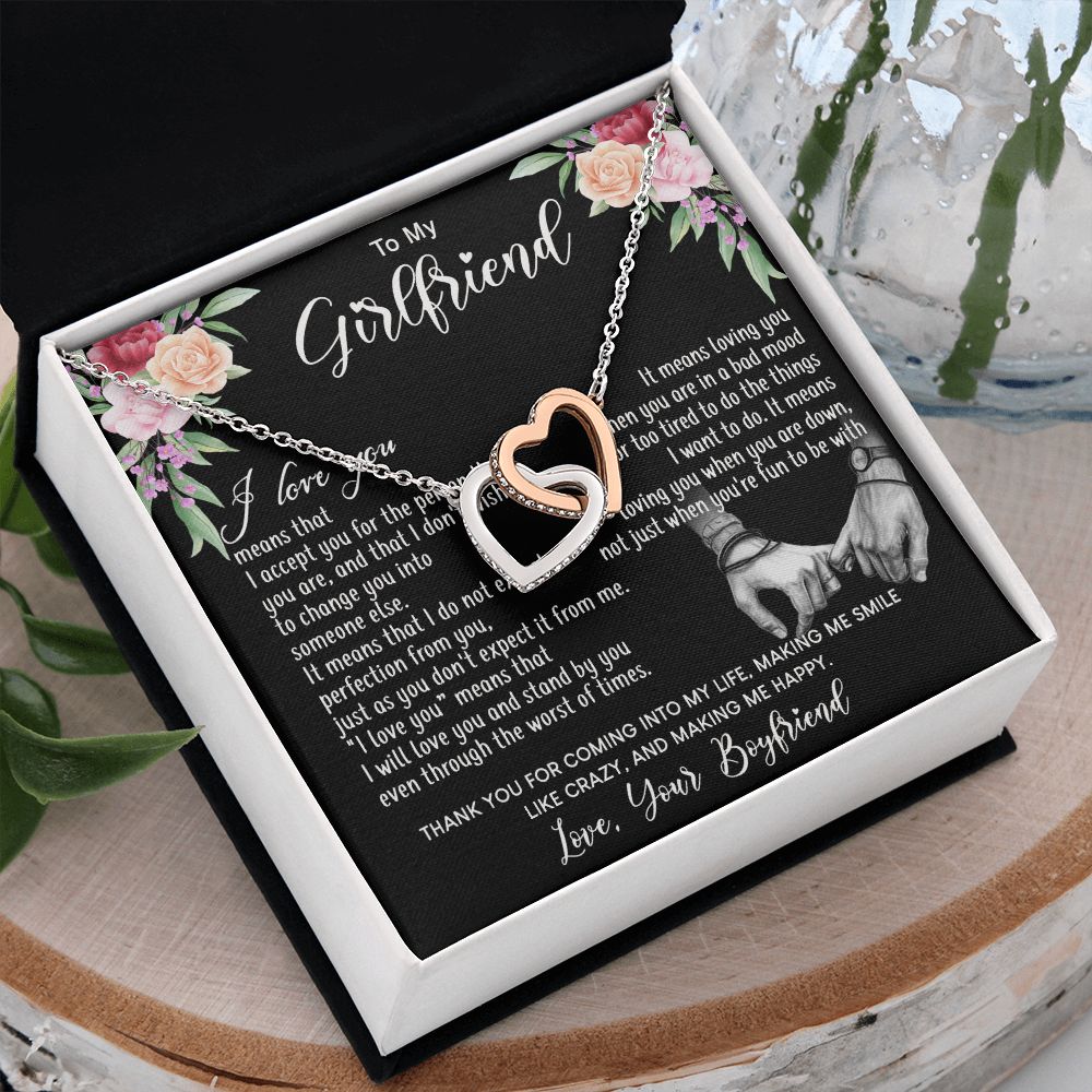To My Girlfriend Necklace from Boyfriend To My Future Wife Necklace Jewelry For Girlfriend Gift For Girlfriend Gift for Her Romantic Birthday Valentines Day Gift For Girlfriend Gifts Necklaces