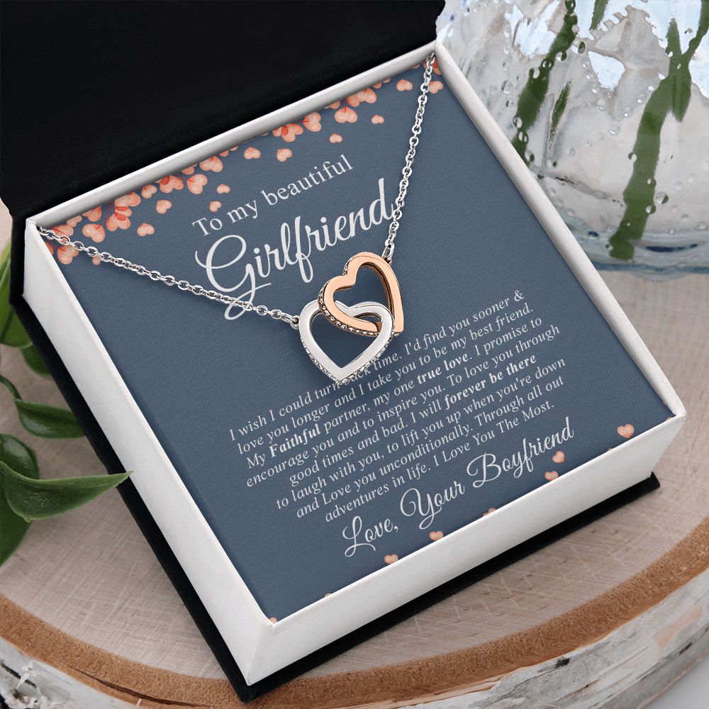 To My Girlfriend Necklace from Boyfriend To My Future Wife Necklace Jewelry For Girlfriend Gift For Girlfriend Gift for Her Romantic Birthday Valentines Day Gift For Girlfriend Gifts Necklaces