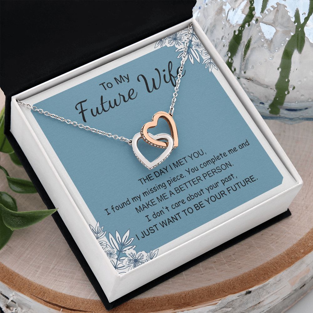 To My Girlfriend Necklace from Boyfriend To My Future Wife Necklace Jewelry For Girlfriend Gift For Girlfriend Gift for Her Romantic Birthday Valentines Day Gift For Girlfriend Gifts Necklaces