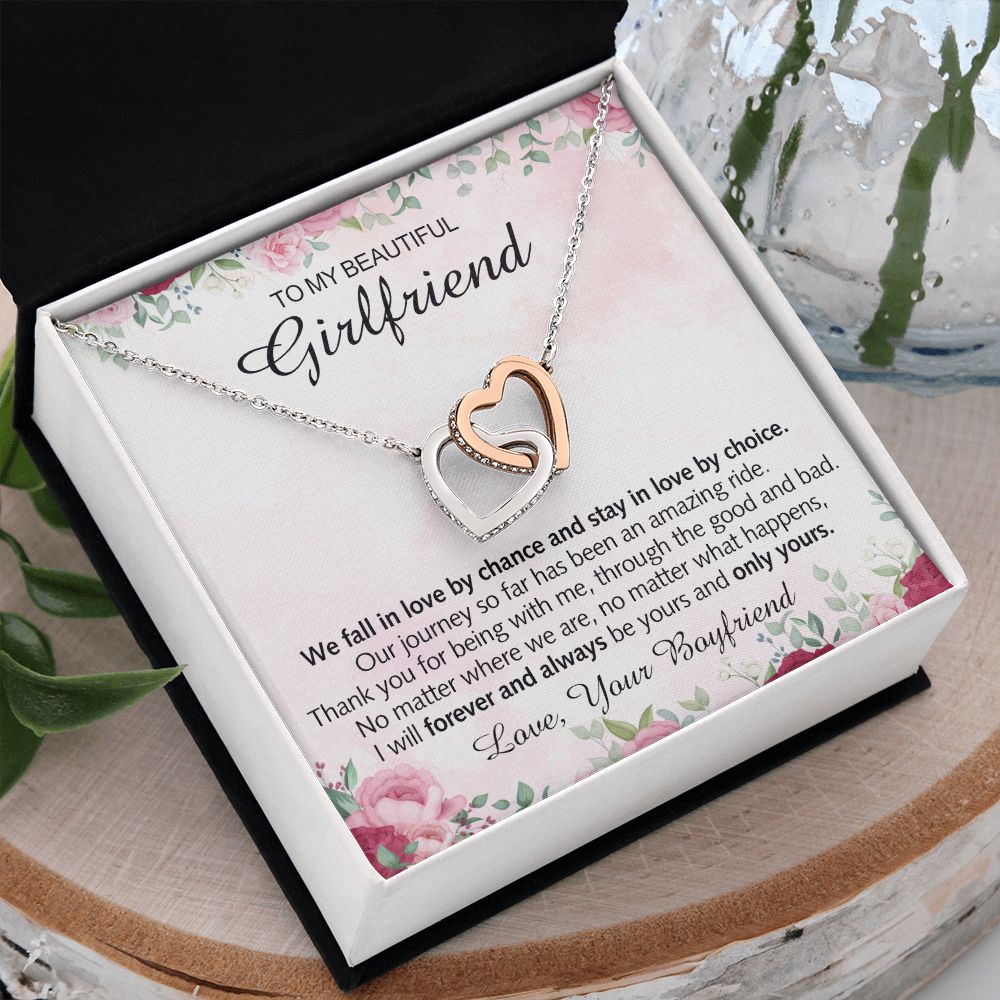 To My Girlfriend Necklace from Boyfriend To My Future Wife Necklace Jewelry For Girlfriend Gift For Girlfriend Gift for Her Romantic Birthday Valentines Day Gift For Girlfriend Gifts Necklaces