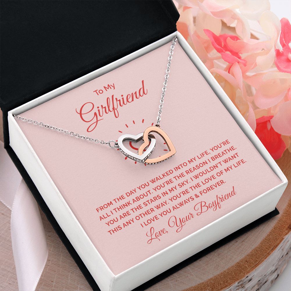 To My Girlfriend Necklace from Boyfriend To My Future Wife Necklace Jewelry For Girlfriend Gift For Girlfriend Gift for Her Romantic Birthday Valentines Day Gift For Girlfriend Gifts Necklaces