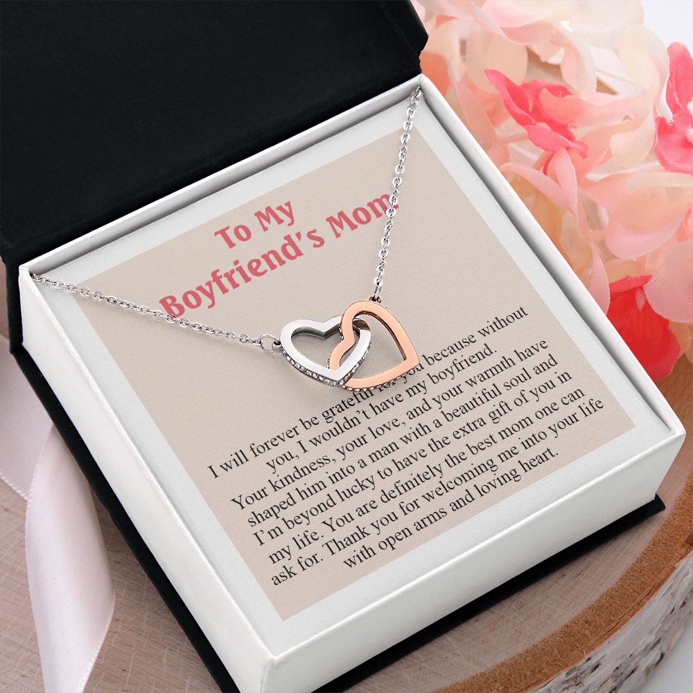 To My Boyfriend Mom Gift Necklace for Boyfriends Mom Gift Mother in Law Jewelry Gift Birthday Gift For Boyfriend's Mom Gift for Boyfriends Mom Gift for Boyfriend's Mom