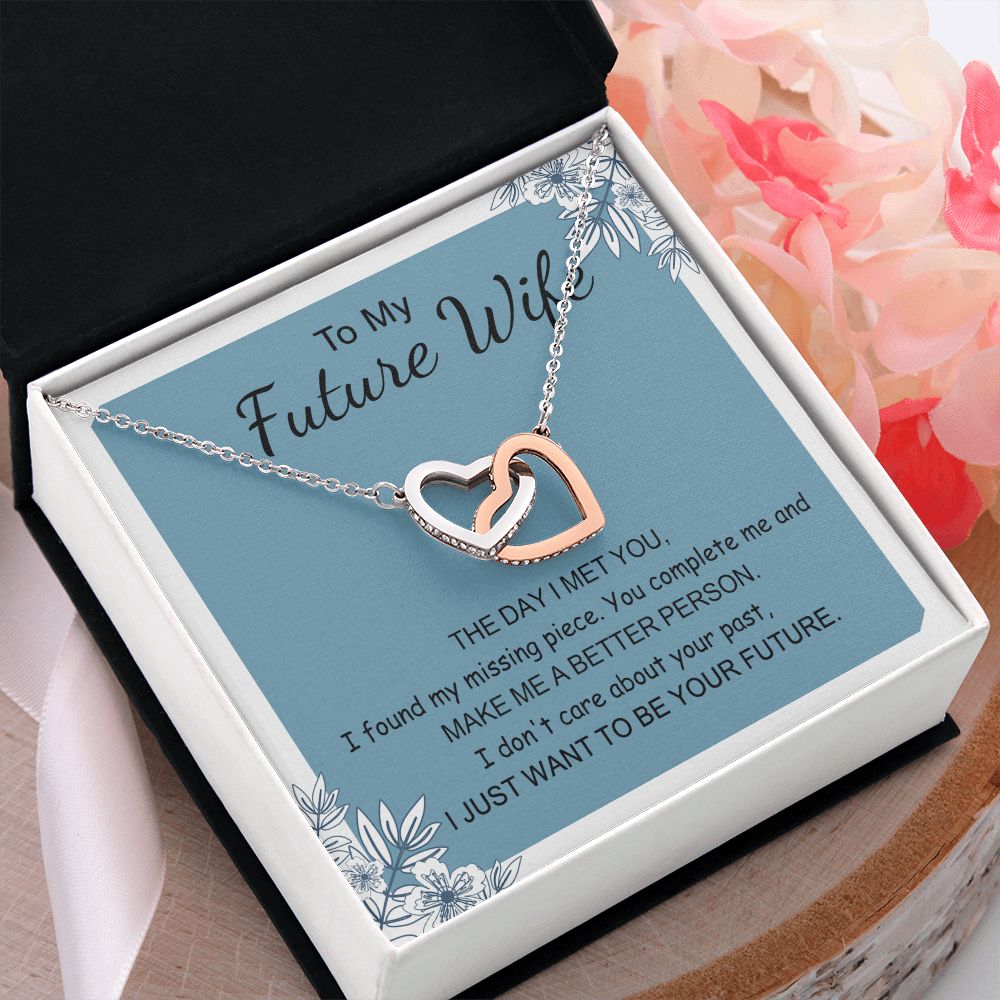 To My Girlfriend Necklace from Boyfriend To My Future Wife Necklace Jewelry For Girlfriend Gift For Girlfriend Gift for Her Romantic Birthday Valentines Day Gift For Girlfriend Gifts Necklaces