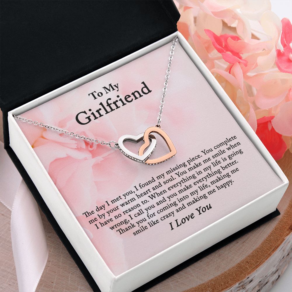 To My Girlfriend Necklace from Boyfriend To My Future Wife Necklace Jewelry For Girlfriend Gift For Girlfriend Gift for Her Romantic Birthday Valentines Day Gift For Girlfriend Gifts Necklaces