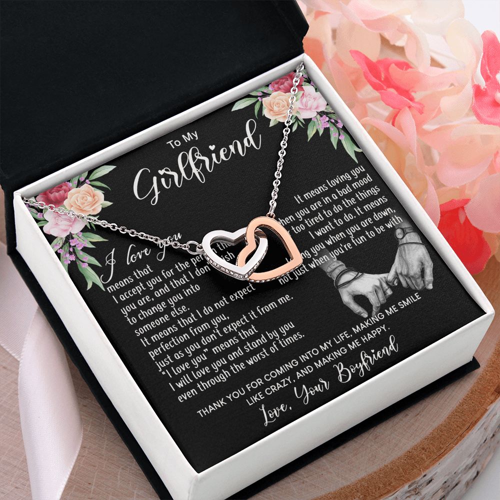 To My Girlfriend Necklace from Boyfriend To My Future Wife Necklace Jewelry For Girlfriend Gift For Girlfriend Gift for Her Romantic Birthday Valentines Day Gift For Girlfriend Gifts Necklaces
