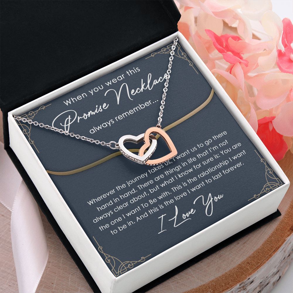 To My Girlfriend Necklace from Boyfriend To My Future Wife Necklace Jewelry For Girlfriend Gift For Girlfriend Gift for Her Romantic Birthday Valentines Day Gift For Girlfriend Gifts Necklaces