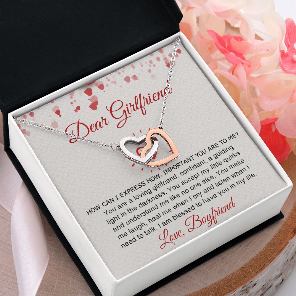 To My Girlfriend Necklace from Boyfriend To My Future Wife Necklace Jewelry For Girlfriend Gift For Girlfriend Gift for Her Romantic Birthday Valentines Day Gift For Girlfriend Gifts Necklaces