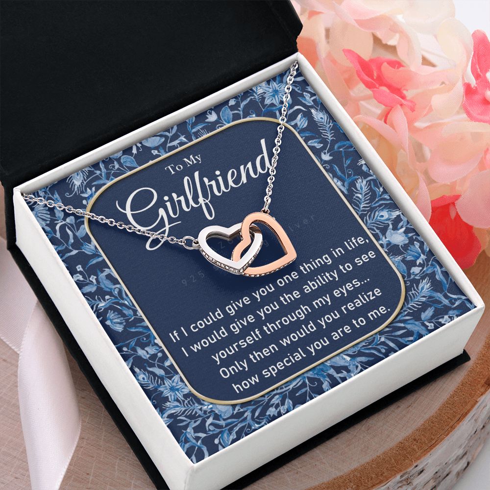 To My Girlfriend Necklace from Boyfriend To My Future Wife Necklace Jewelry For Girlfriend Gift For Girlfriend Gift for Her Romantic Birthday Valentines Day Gift For Girlfriend Gifts Necklaces