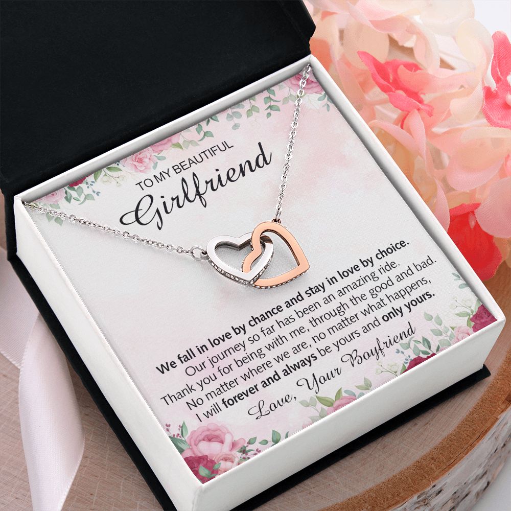 To My Girlfriend Necklace from Boyfriend To My Future Wife Necklace Jewelry For Girlfriend Gift For Girlfriend Gift for Her Romantic Birthday Valentines Day Gift For Girlfriend Gifts Necklaces