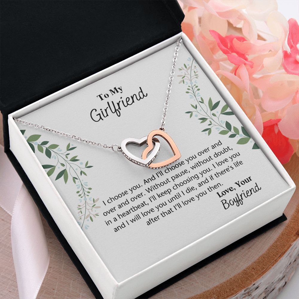To My Girlfriend Necklace from Boyfriend To My Future Wife Necklace Jewelry For Girlfriend Gift For Girlfriend Gift for Her Romantic Birthday Valentines Day Gift For Girlfriend Gifts Necklaces