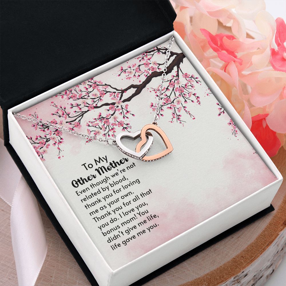 Mother in Law Necklace, Jewelry for Women, Future Mother in Law Gifts from Daughter in Law, Mother of Bride Gifts For Mother in Law, Birthday Gifts For Mother In Law From Daughter In Law15 Interlocking Hearts Necklace