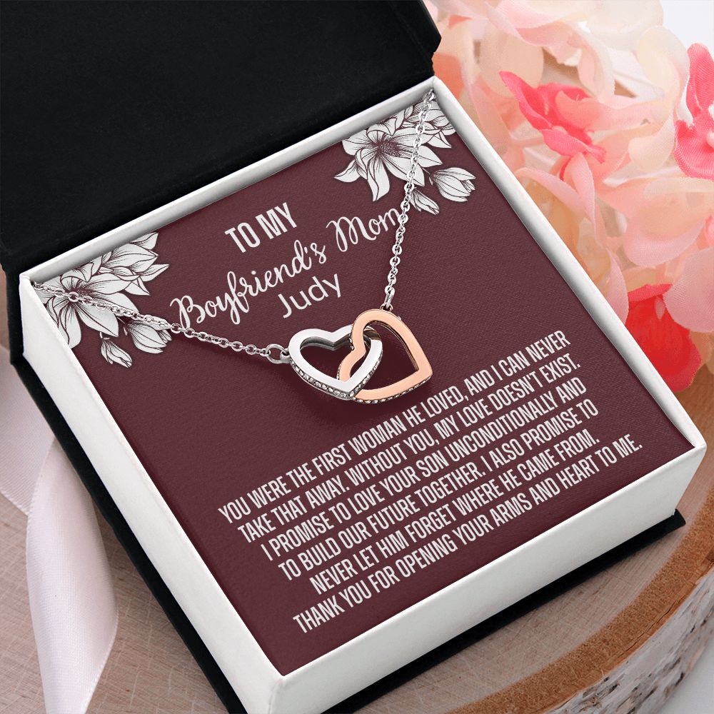 To My Boyfriend Mom Gift Necklace for Boyfriends Mom Gift Mother in Law Jewelry Gift Birthday Gift For Boyfriend's Mom Gift for Boyfriends Mom Gift for Boyfriend's Mom