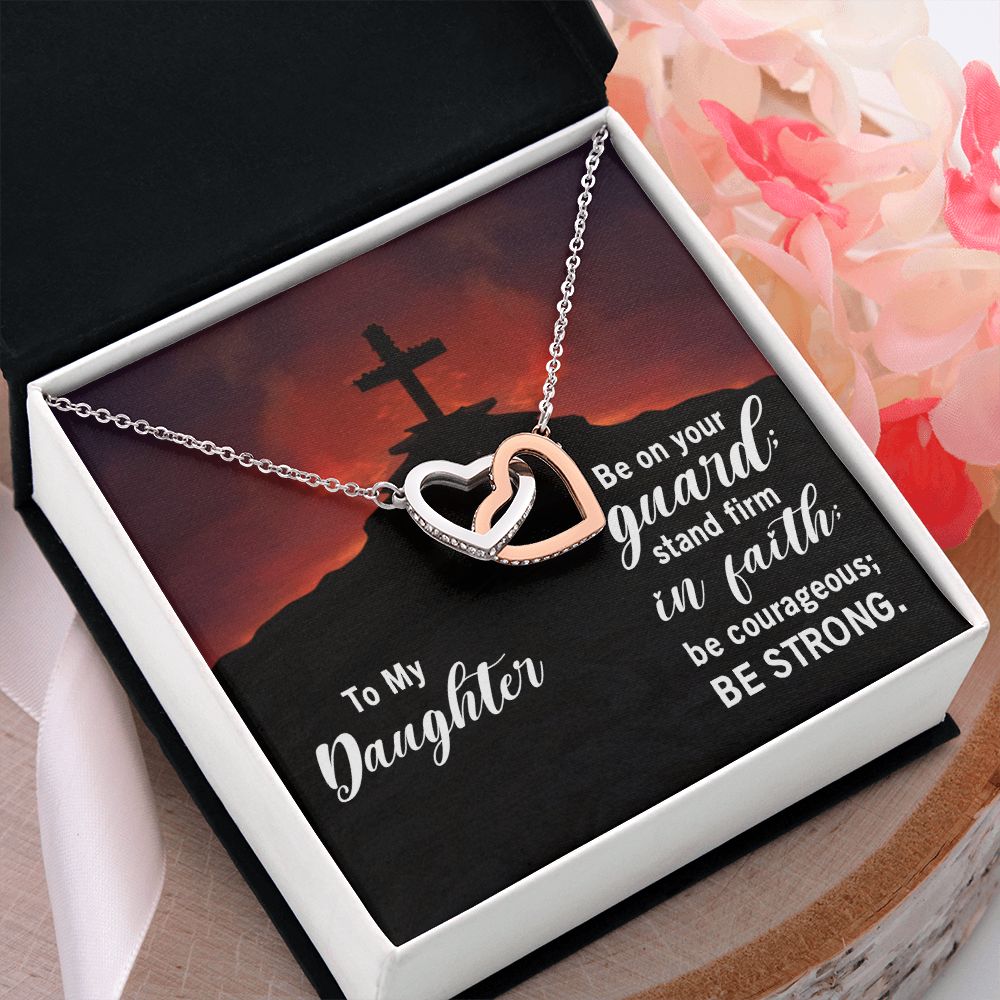 To My Daughter Necklace Gift from Mom, Mother and Daughter Jewelry Necklace for Girls, Mother Daughter Gift Ideas, Jewelry Pendant Necklace