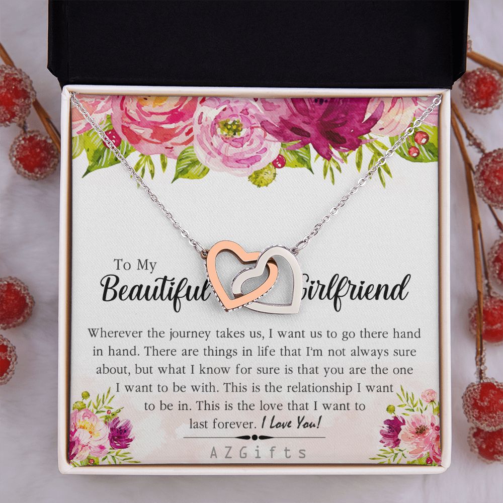 To My Girlfriend Necklace from Boyfriend To My Future Wife Necklace Jewelry For Girlfriend Gift For Girlfriend Gift for Her Romantic Birthday Valentines Day Gift For Girlfriend Gifts Necklaces