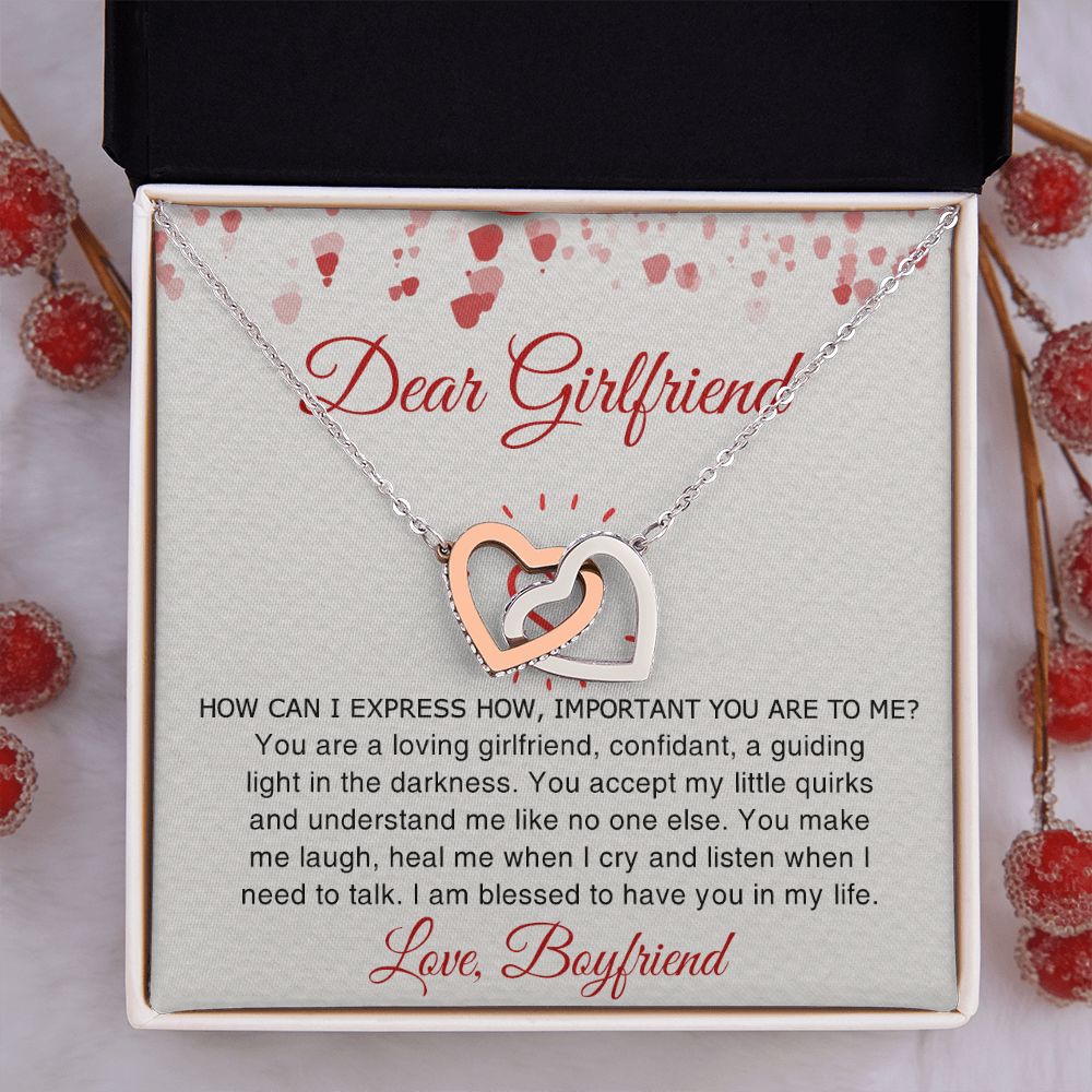To My Girlfriend Necklace from Boyfriend To My Future Wife Necklace Jewelry For Girlfriend Gift For Girlfriend Gift for Her Romantic Birthday Valentines Day Gift For Girlfriend Gifts Necklaces