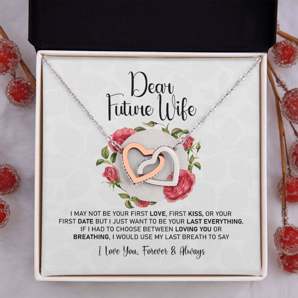 To My Girlfriend Necklace from Boyfriend To My Future Wife Necklace Jewelry For Girlfriend Gift For Girlfriend Gift for Her Romantic Birthday Valentines Day Gift For Girlfriend Gifts Necklaces
