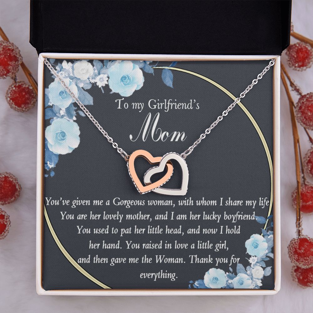 To My Boyfriend Mom Gift Necklace for Boyfriends Mom Gift Mother in Law Jewelry Gift Birthday Gift For Boyfriend's Mom Gift for Boyfriends Mom Gift for Boyfriend's Mom
