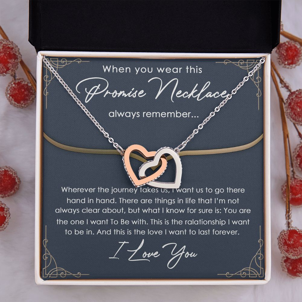 To My Girlfriend Necklace from Boyfriend To My Future Wife Necklace Jewelry For Girlfriend Gift For Girlfriend Gift for Her Romantic Birthday Valentines Day Gift For Girlfriend Gifts Necklaces