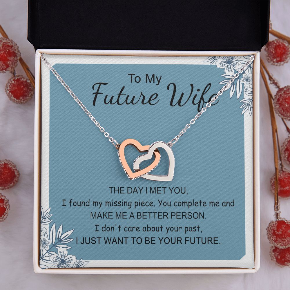 To My Girlfriend Necklace from Boyfriend To My Future Wife Necklace Jewelry For Girlfriend Gift For Girlfriend Gift for Her Romantic Birthday Valentines Day Gift For Girlfriend Gifts Necklaces