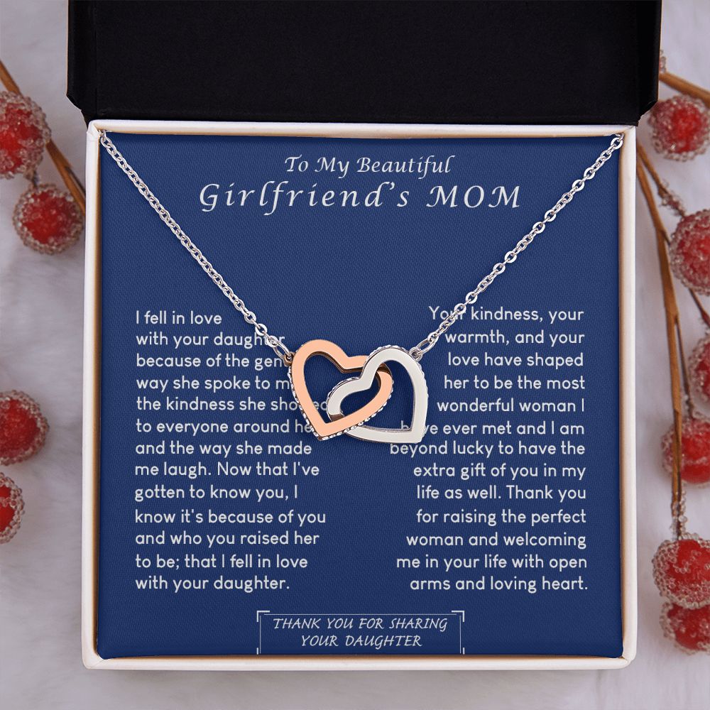 To My Boyfriend Mom Gift Necklace for Boyfriends Mom Gift Mother in Law Jewelry Gift Birthday Gift For Boyfriend's Mom Gift for Boyfriends Mom Gift for Boyfriend's Mom