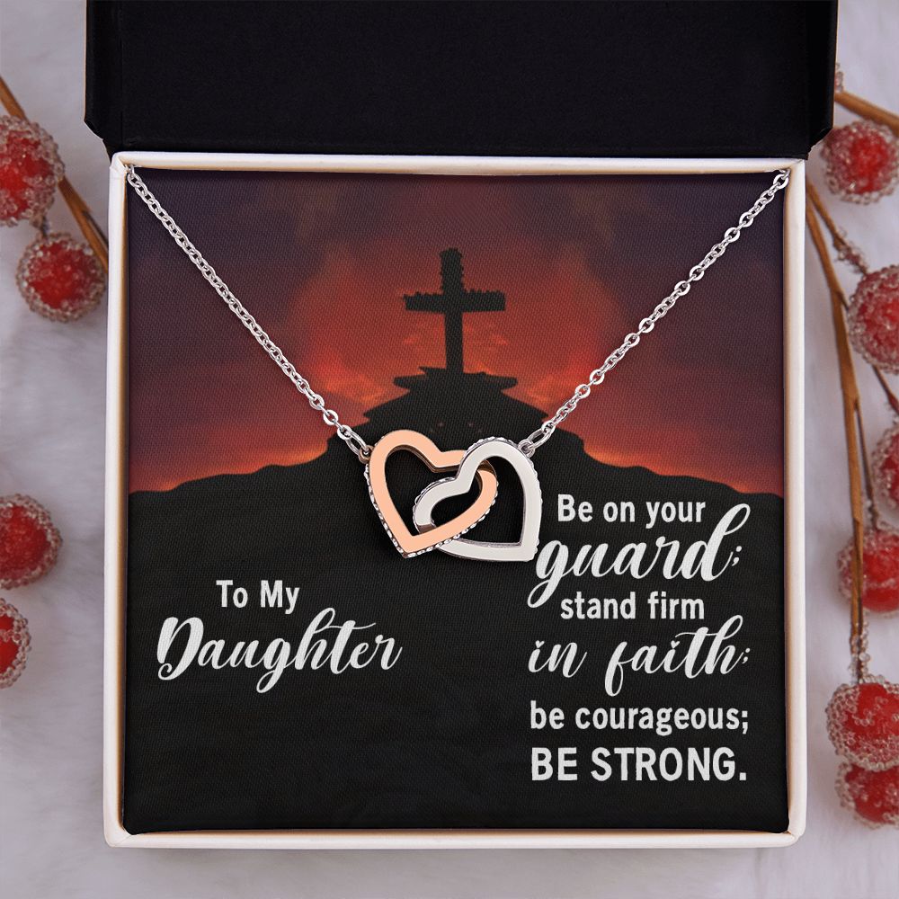 To My Daughter Necklace Gift from Mom, Mother and Daughter Jewelry Necklace for Girls, Mother Daughter Gift Ideas, Jewelry Pendant Necklace