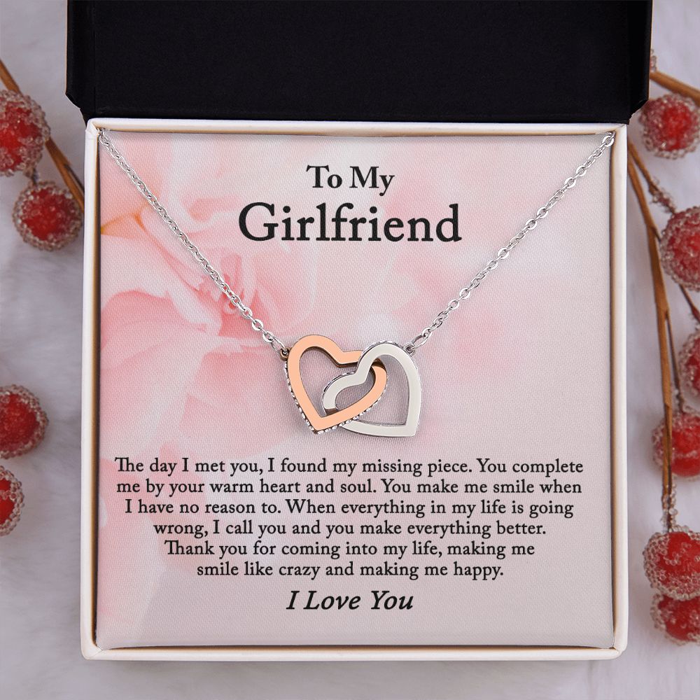 To My Girlfriend Necklace from Boyfriend To My Future Wife Necklace Jewelry For Girlfriend Gift For Girlfriend Gift for Her Romantic Birthday Valentines Day Gift For Girlfriend Gifts Necklaces