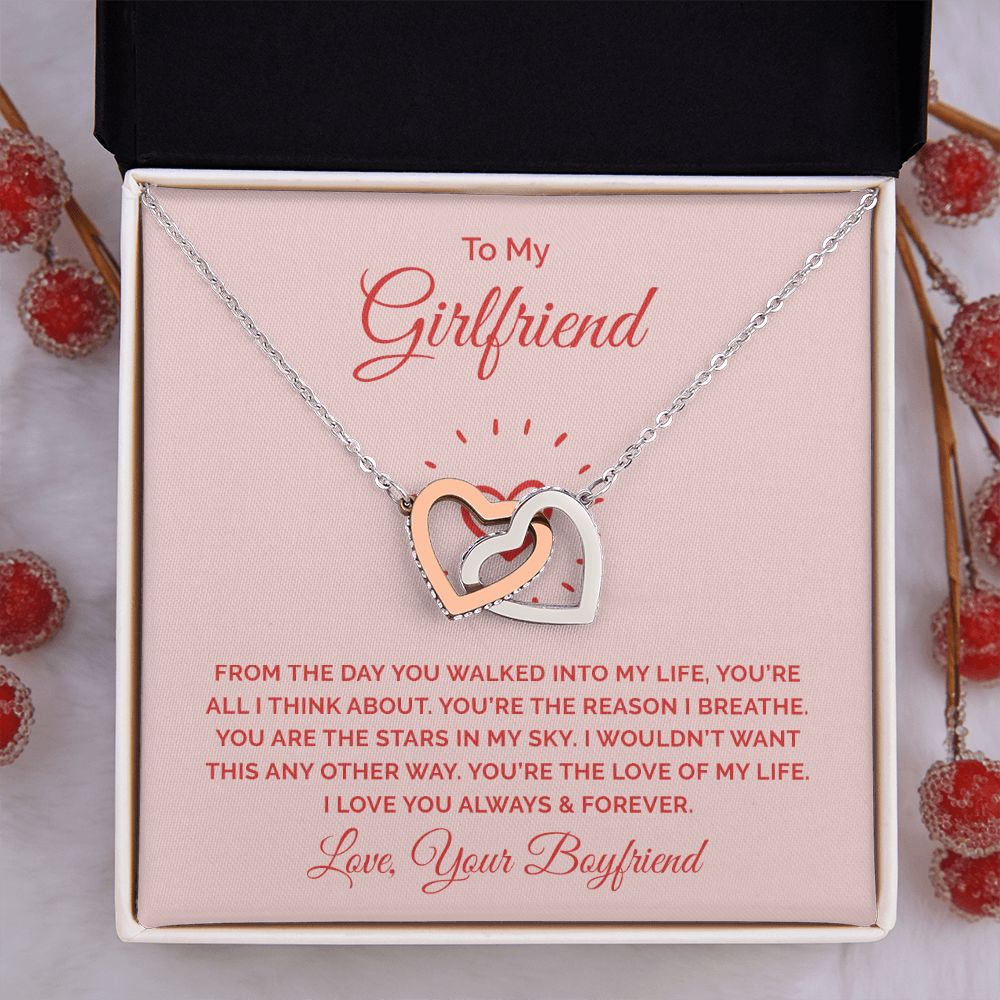 To My Girlfriend Necklace from Boyfriend To My Future Wife Necklace Jewelry For Girlfriend Gift For Girlfriend Gift for Her Romantic Birthday Valentines Day Gift For Girlfriend Gifts Necklaces