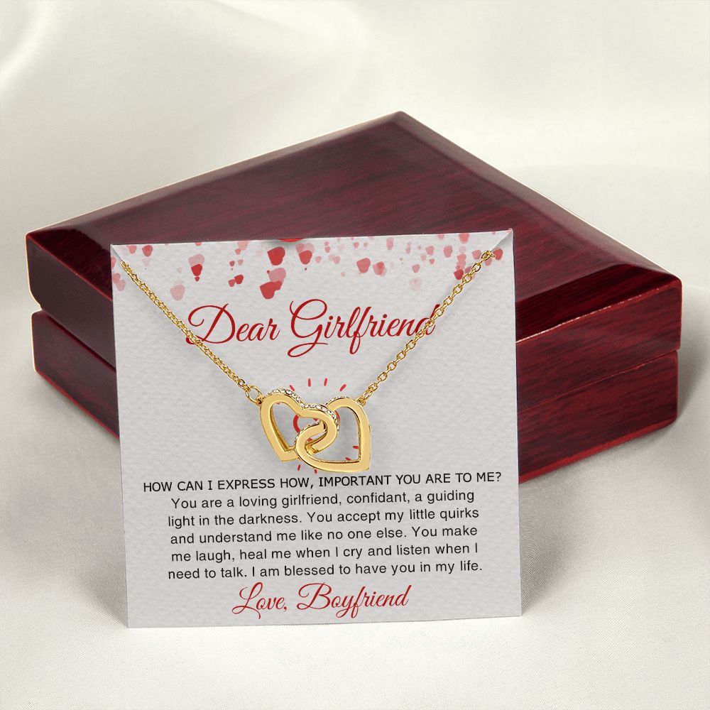 To My Girlfriend Necklace from Boyfriend To My Future Wife Necklace Jewelry For Girlfriend Gift For Girlfriend Gift for Her Romantic Birthday Valentines Day Gift For Girlfriend Gifts Necklaces
