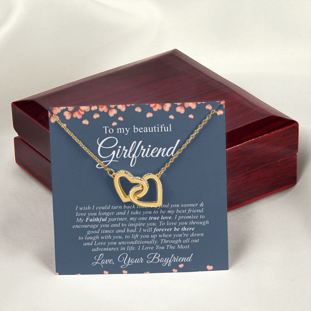 To My Girlfriend Necklace from Boyfriend To My Future Wife Necklace Jewelry For Girlfriend Gift For Girlfriend Gift for Her Romantic Birthday Valentines Day Gift For Girlfriend Gifts Necklaces